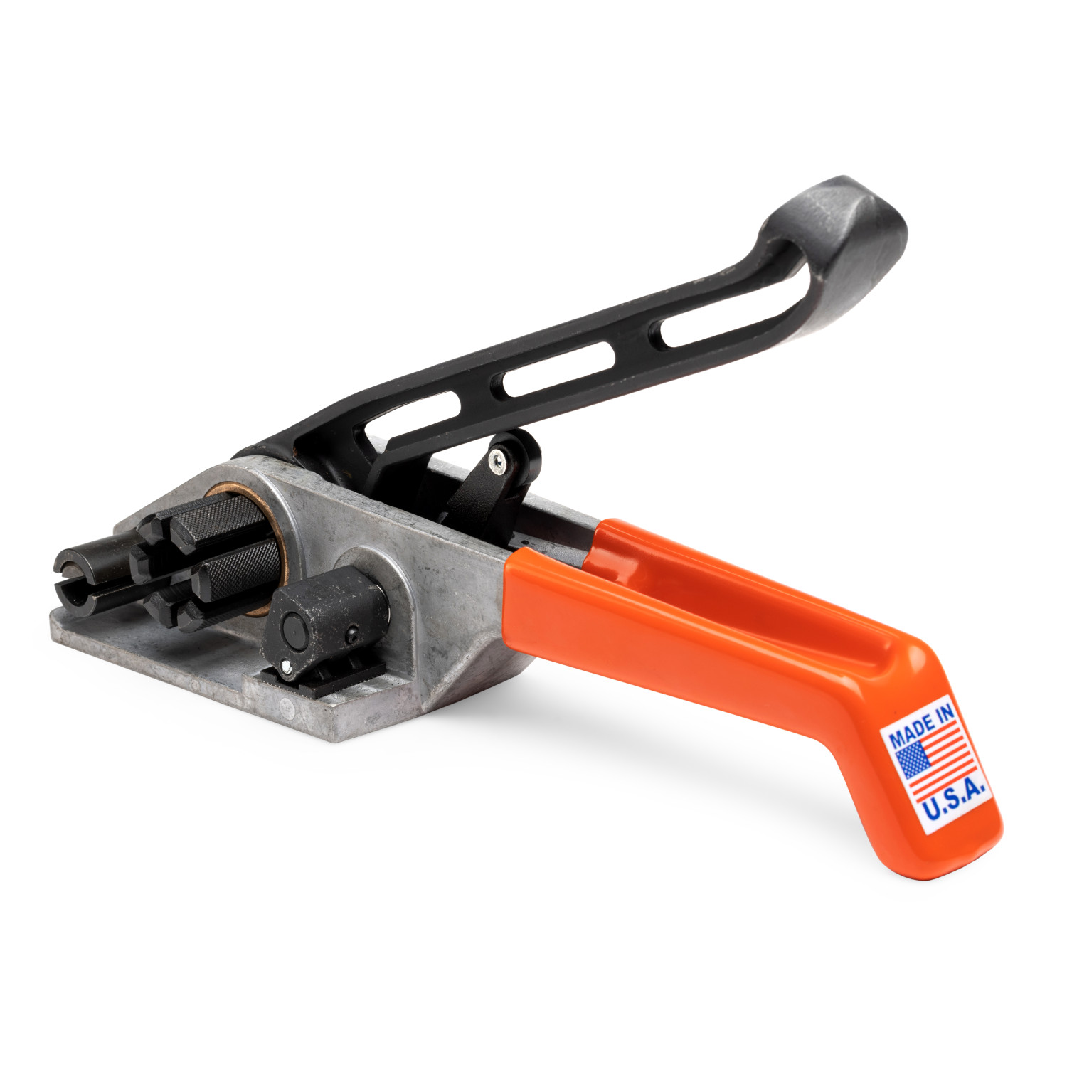 IDL-1160 Silent Strapping Tensioner with Cutter for 1/2" to 3/4" Woven and Composite Cord Strapping, USA Made IDL-1160 Silent Strapping Tensioner with Cutter for 1/2" to 3/4" Woven and Composite Cord Strapping, USA Made 2